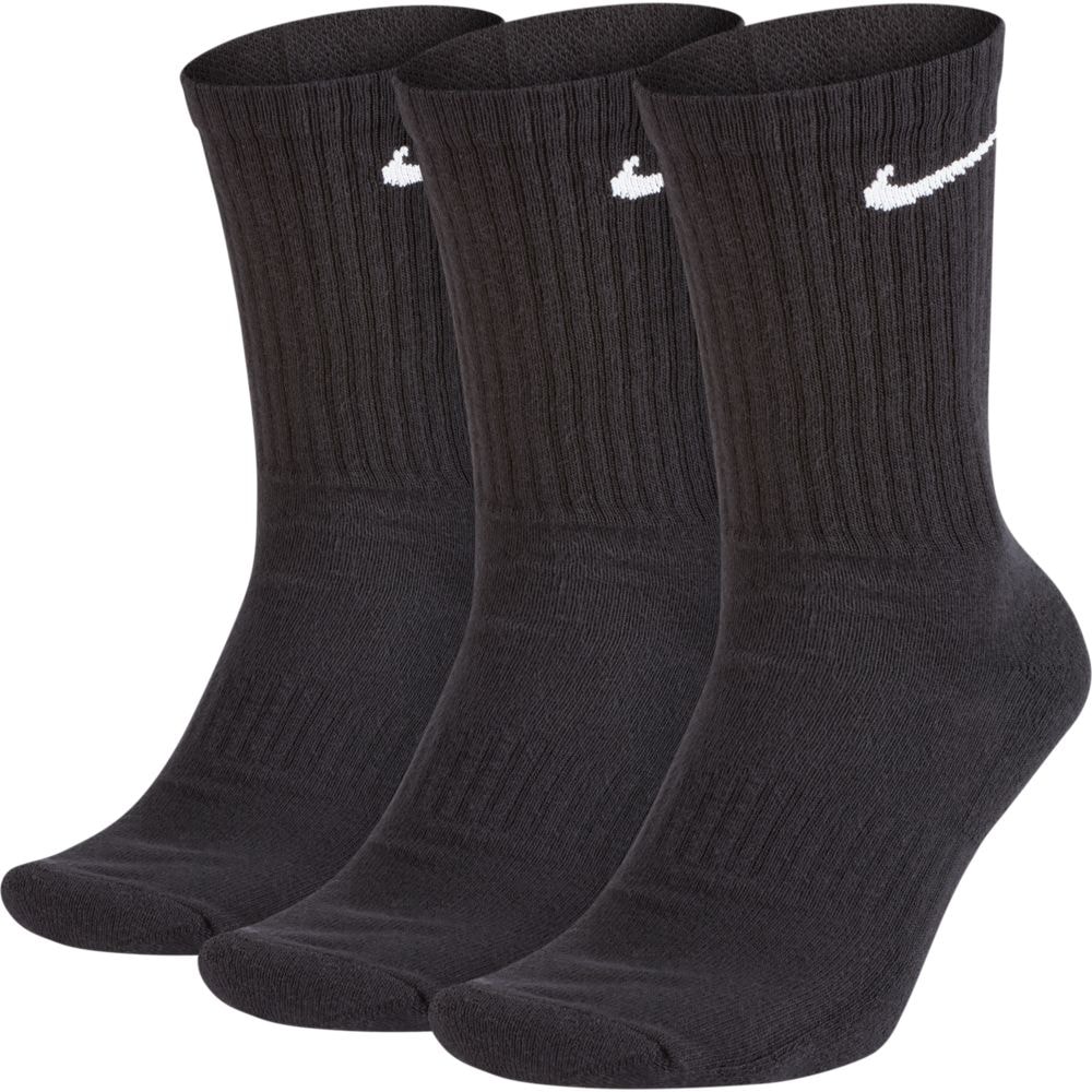 Nike Everyday Cushion Crew Socken 3er Pack schwarz