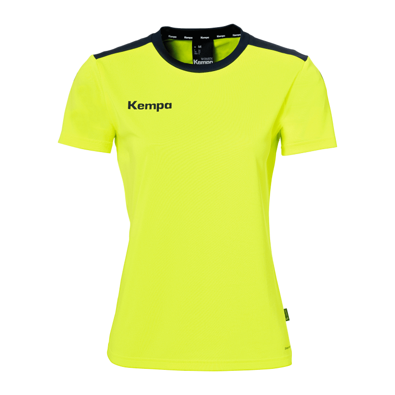 Kempa Emotion 27 Shirt Damen fluo gelb/marine