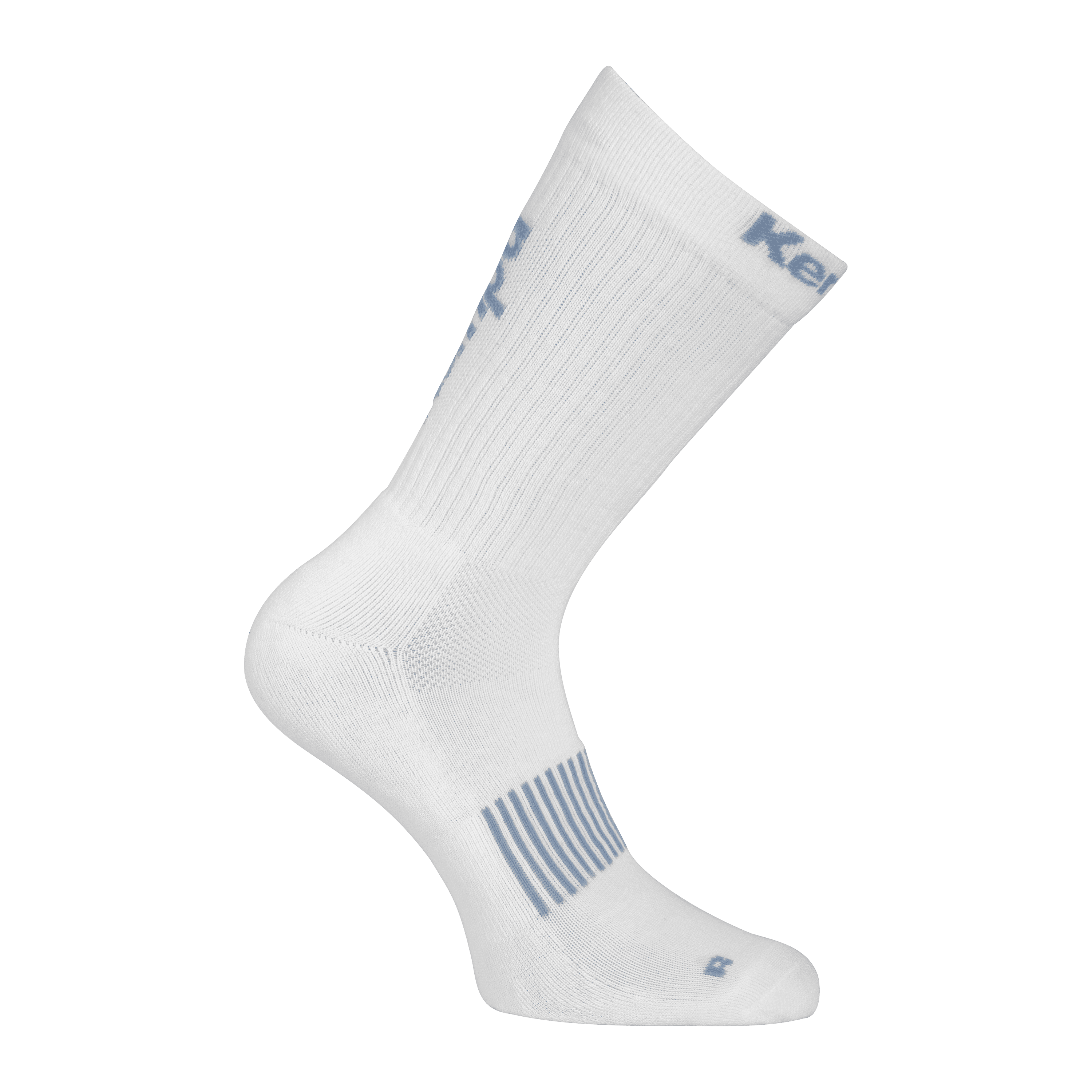 Kempa Logo Classic Socken weiß/aqua