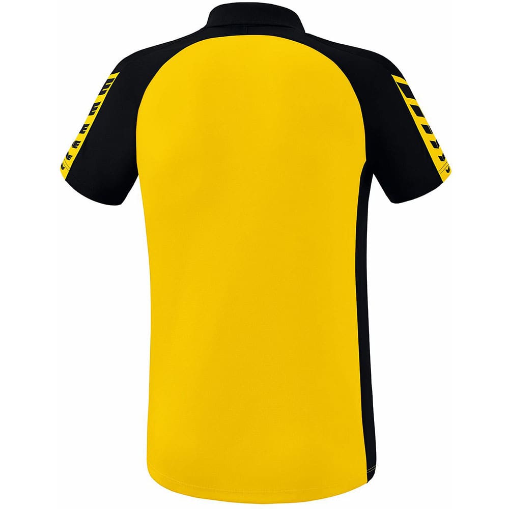 Erima Herren Polo Shirt Six Wings gelb-schwarz