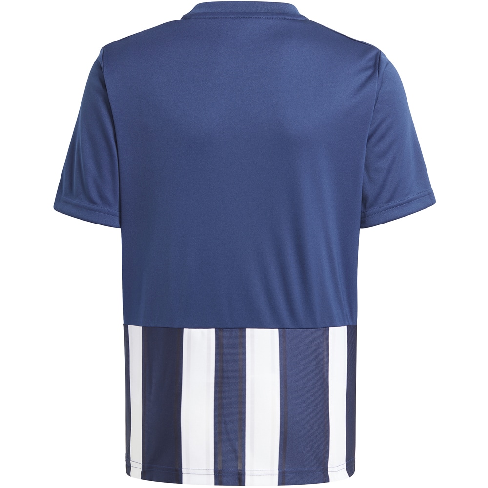 Adidas Kinder Kurzarm Trikot Striped 21 blau-weiß