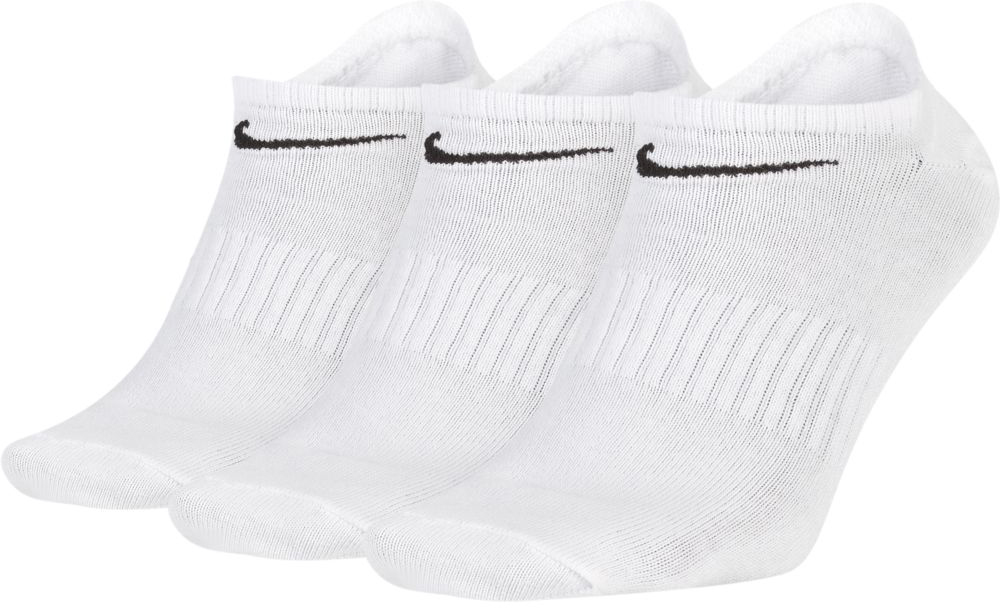 Nike Everyday Lightweight No-Show Socken 3er Pack weiß