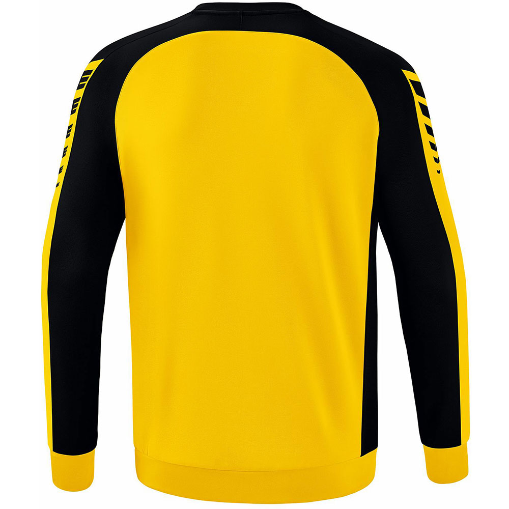 Erima Sweatshirt Six Wings gelb-schwarz