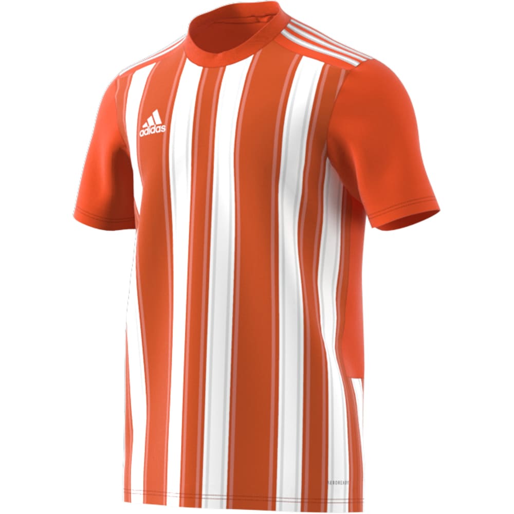 Adidas Kurzarm Trikot Striped 21 orange-weiß