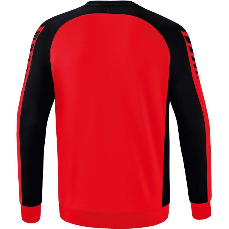 Erima Sweatshirt Six Wings rot-schwarz