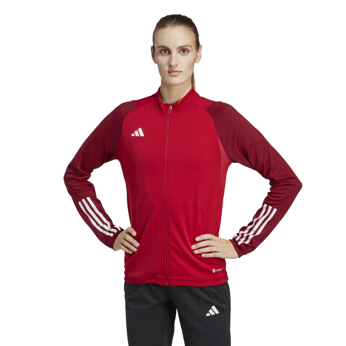 Adidas Damen TrainingsjackeTiro 23 Competition Team Power Red | White