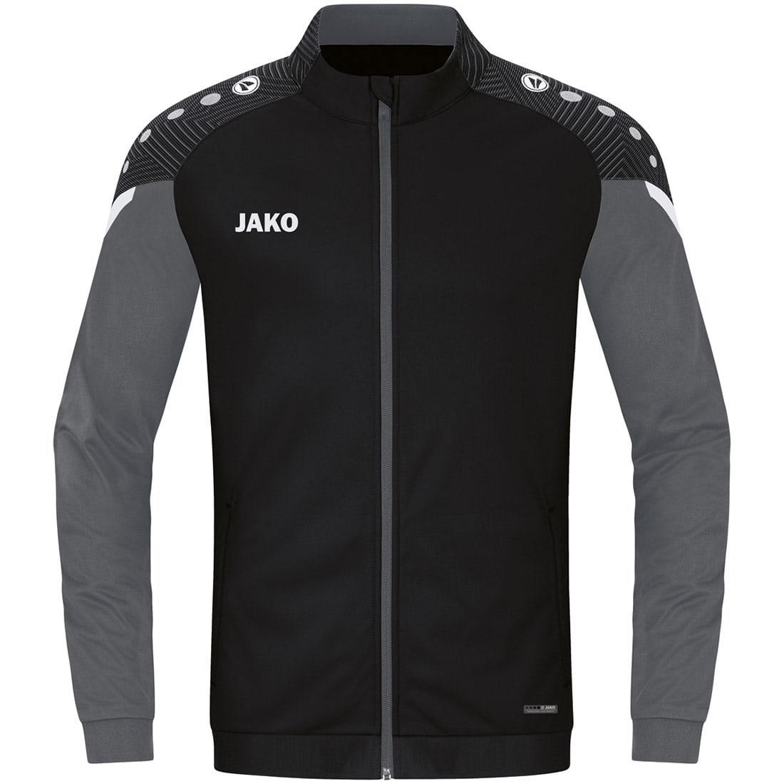 Jako Polyesterjacke Performance schwarz-grau