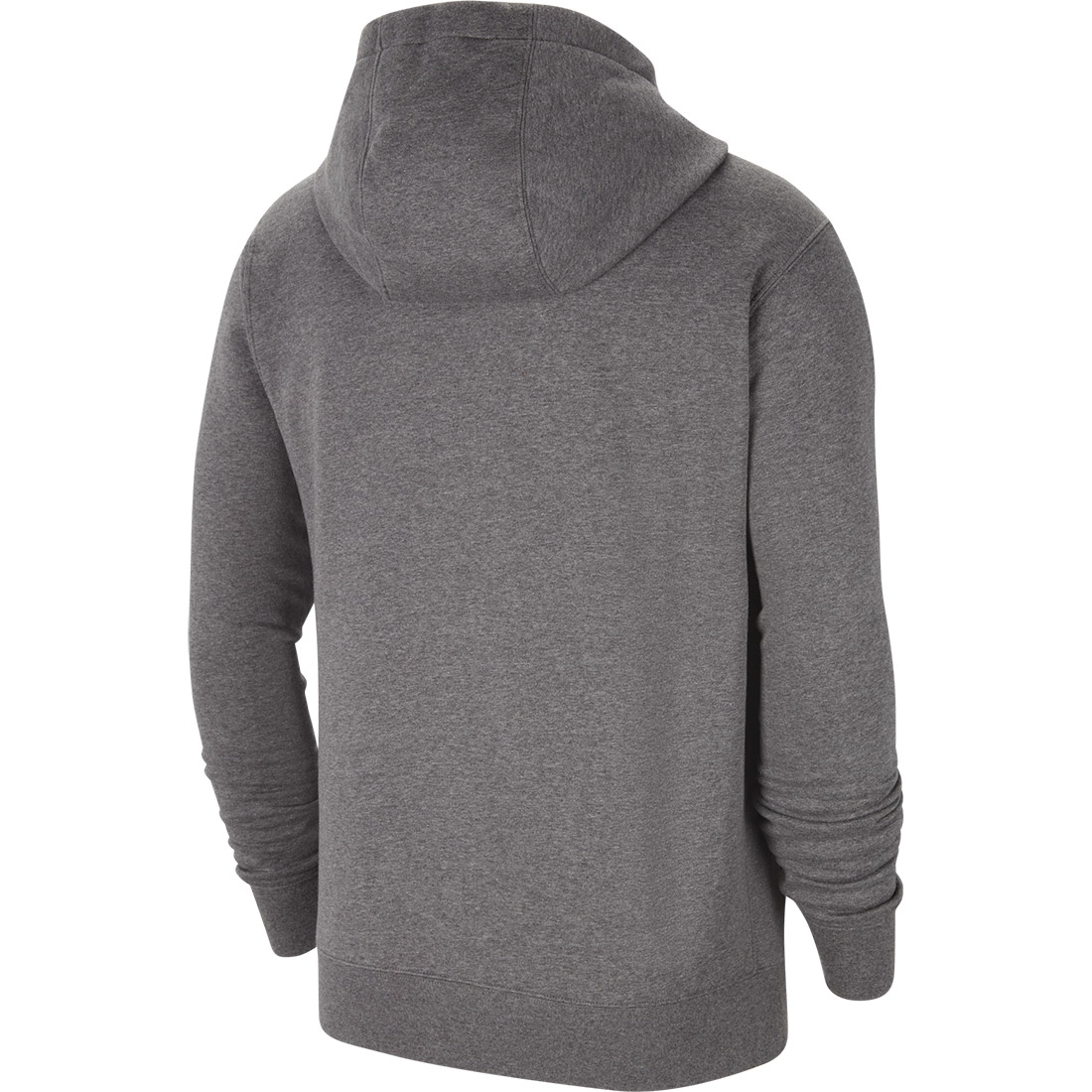 Nike Kinder Full Zip Fleece Hoodie Park 20 grau-weiß