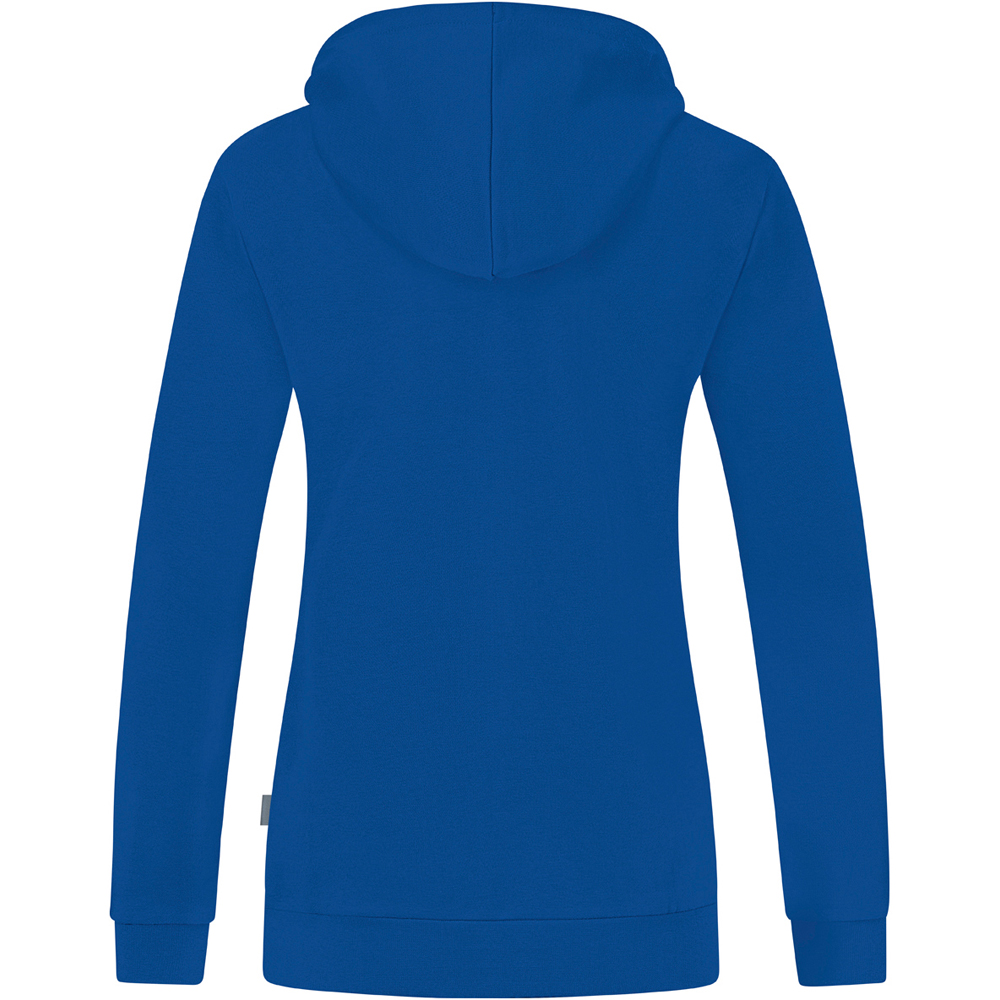 Jako Damen Kapuzenjacke Organic blau