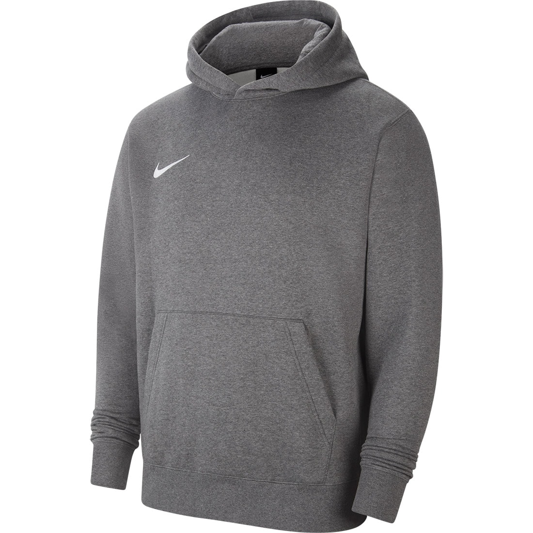 Nike Kinder Fleece Hoodie Park 20 grau-weiß