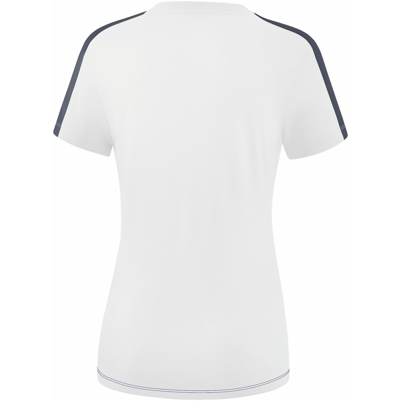 Erima Damen T-Shirt Squad weiß-blau-grau