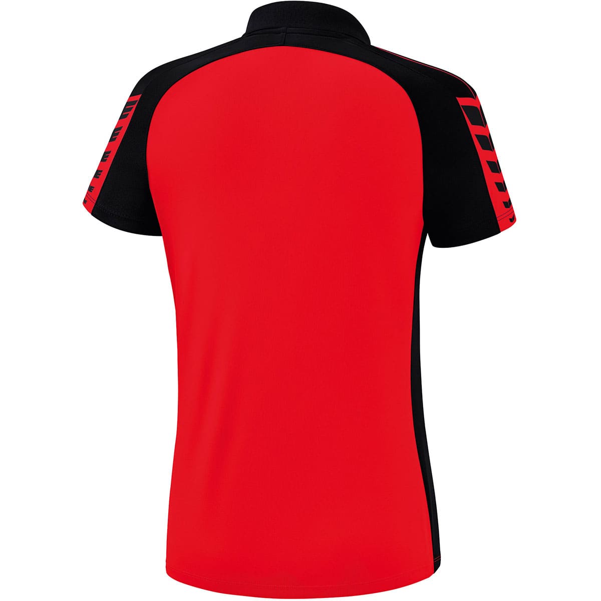 Erima Damen Polo Shirt Six Wings rot-schwarz
