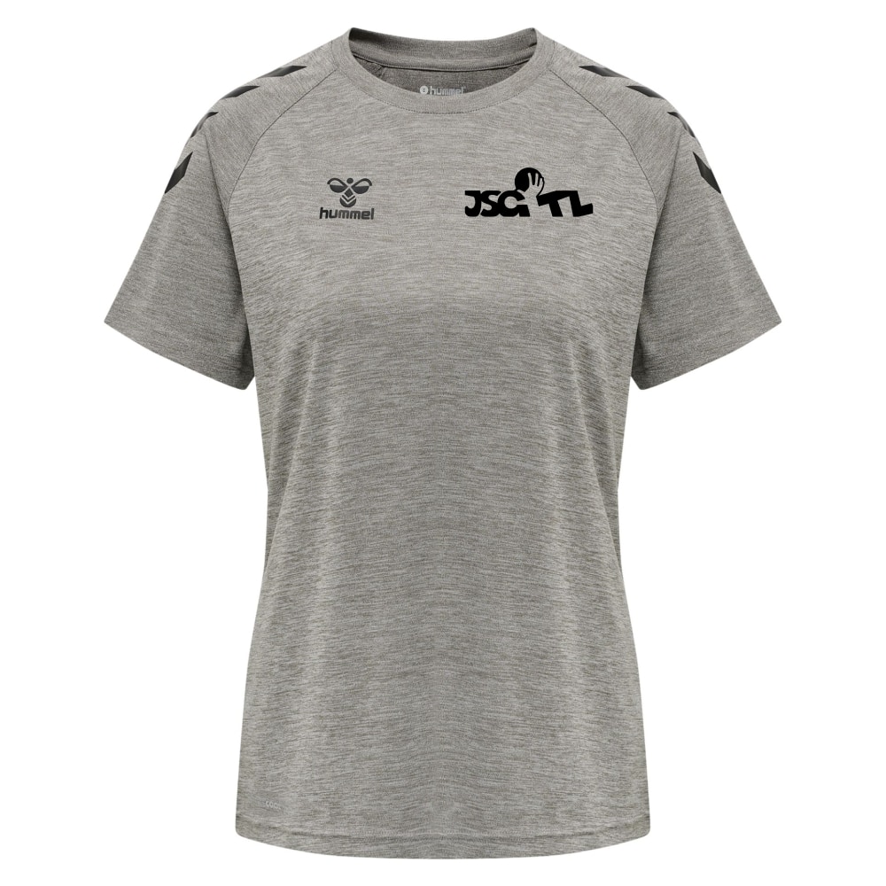 JSG Tecklenburger Land Core XK Damen Poly T-Shirt anthrazit-schwarz