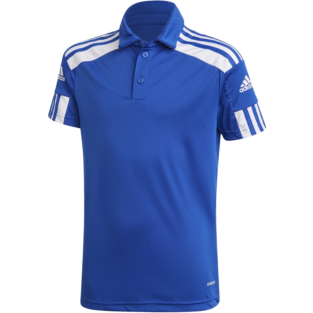 Adidas Kinder Poloshirt Squadra 21 blau-weiß