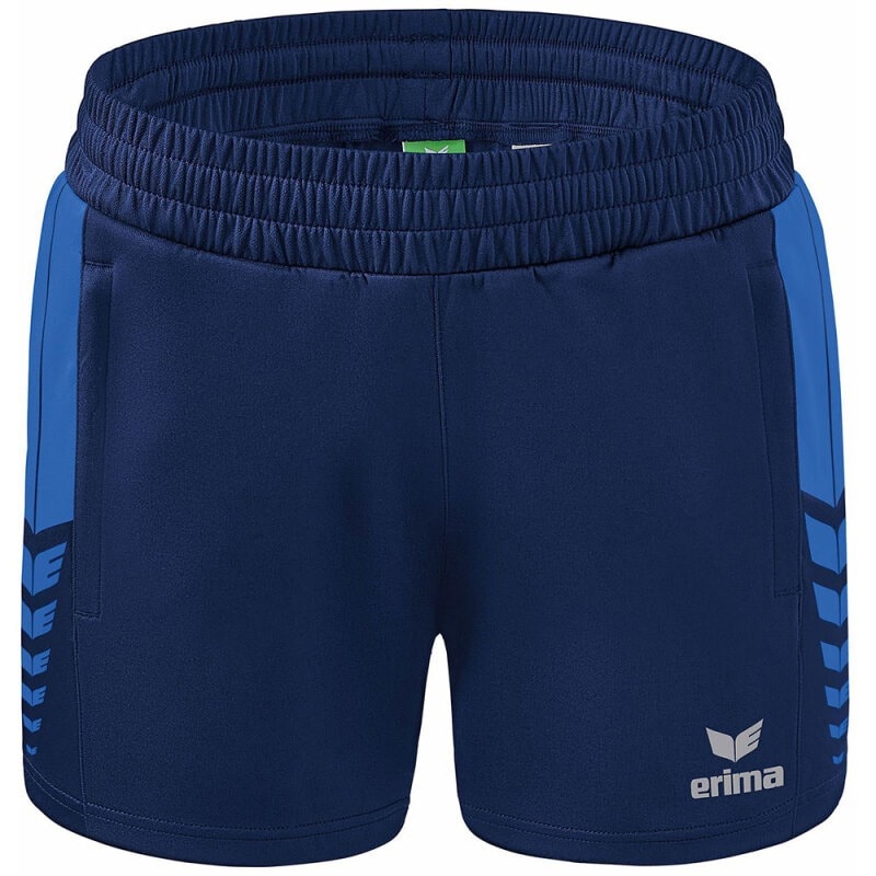 Erima Damen Training Shorts Six Wings blau