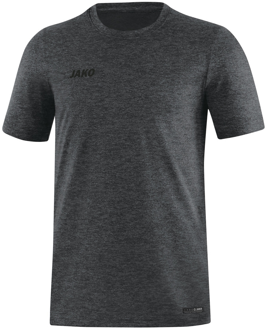 Jako Premium Basics T-Shirt anthrazit meliert