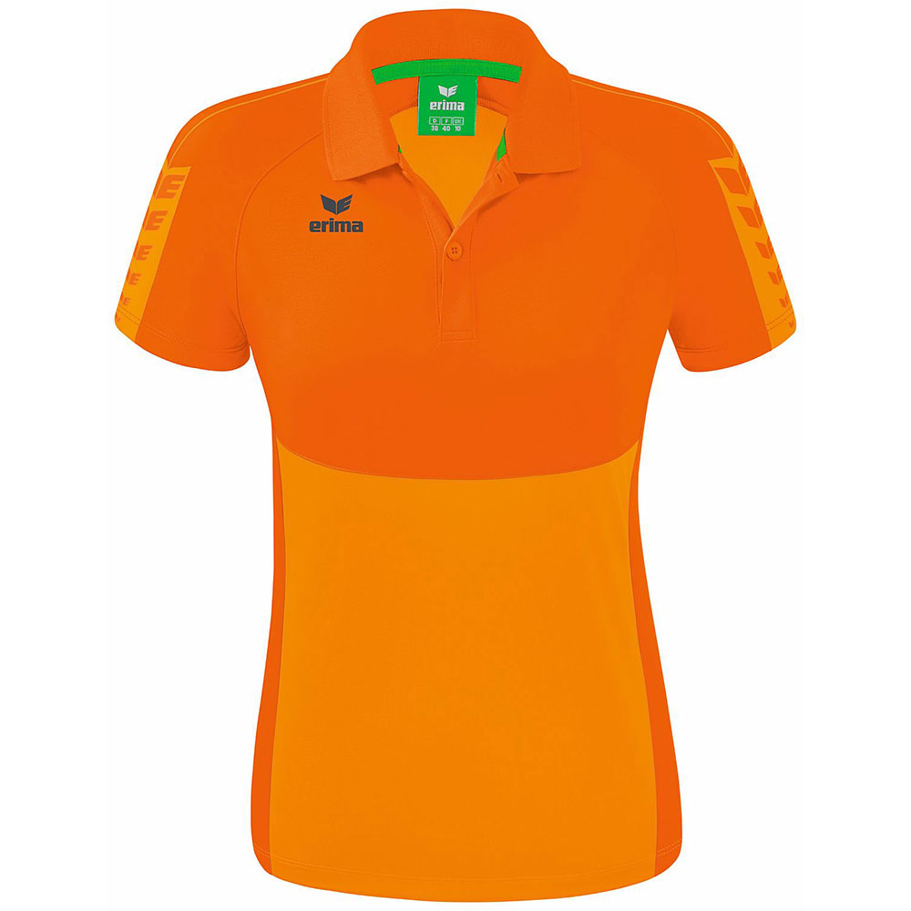 Erima Damen Polo Shirt Six Wings orange