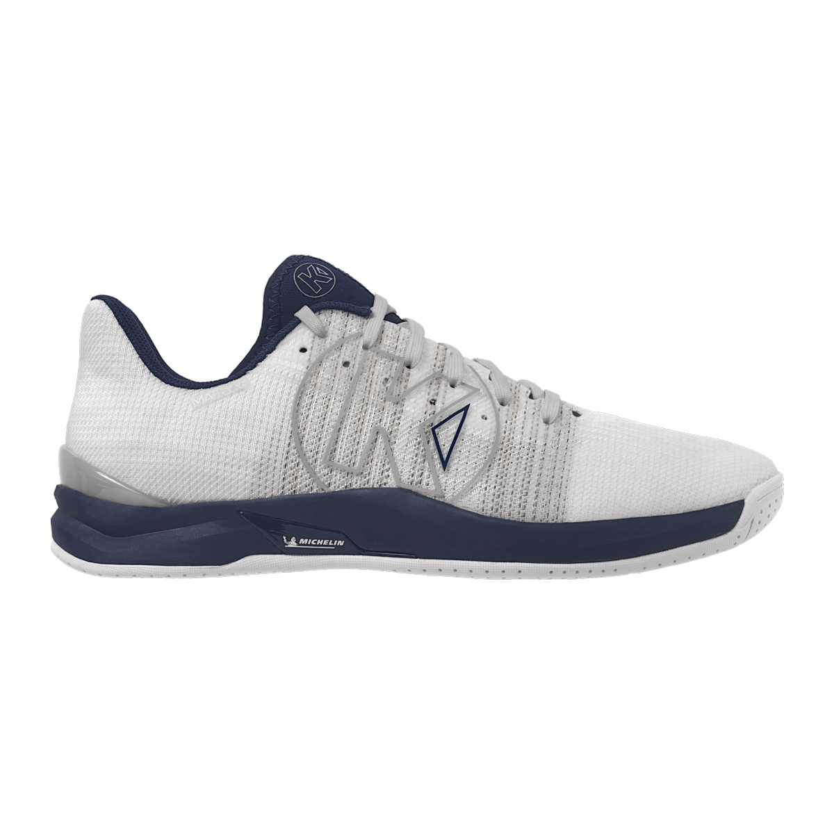 Kempa Attack One 2.0 Game Changer Handballschuh weiß/marine Kempa Attack One 2.0 Game Changer Handballschuh weiß/marine