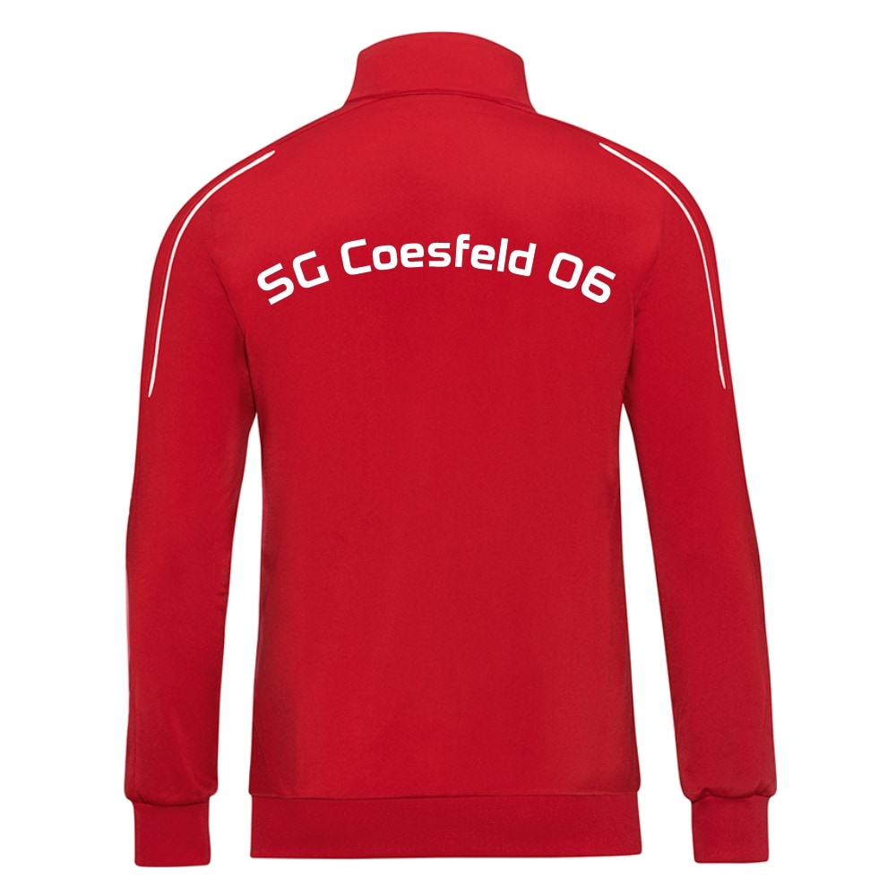 SG Coesfeld Polyesterjacke Classico rot-weiß