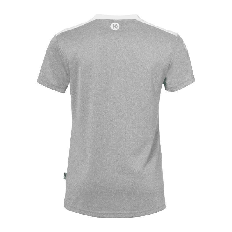 Kempa Emotion 27 Shirt Damen dark grau melange/weiß