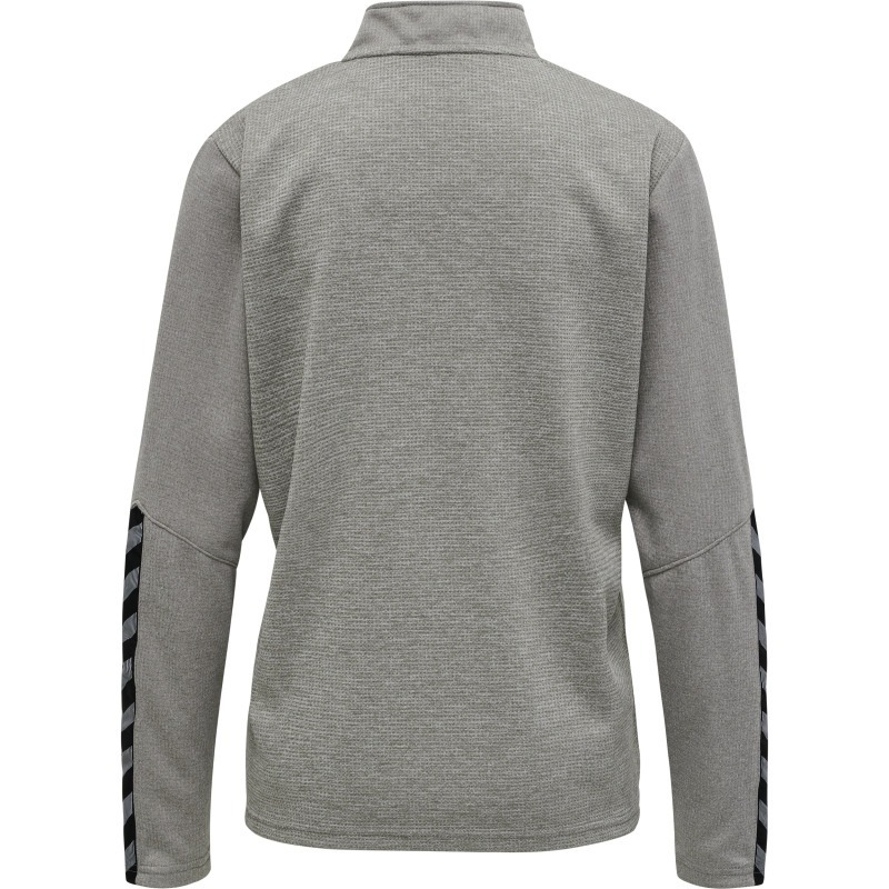 Hummel Hmlauthentic 24 Half Zip Sweatshirt Woman grey melange