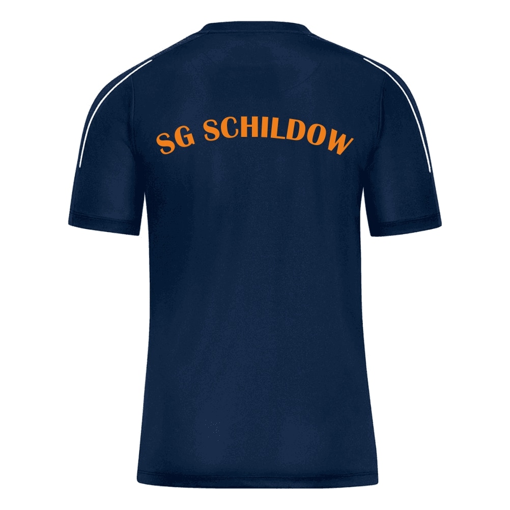 SG Schildow T-Shirt Classico marine-weiß
