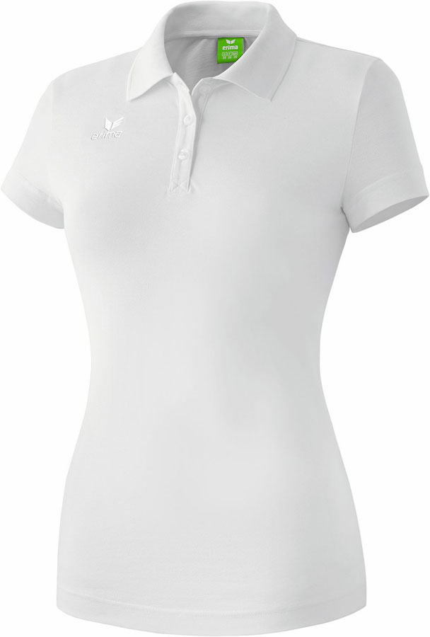 Erima Basic Teamsport Damen Poloshirt weiß