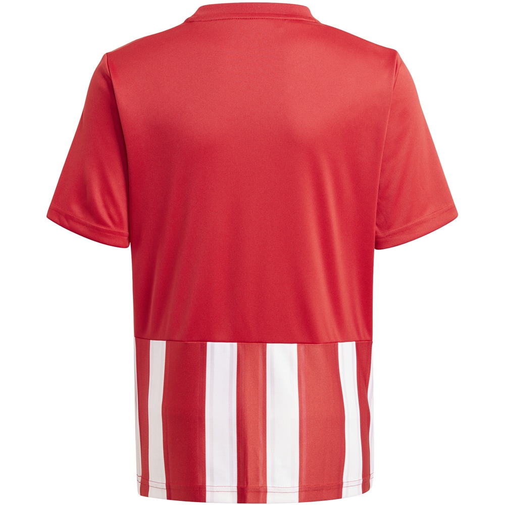 Adidas Kinder Kurzarm Trikot Striped 21 rot-weiß