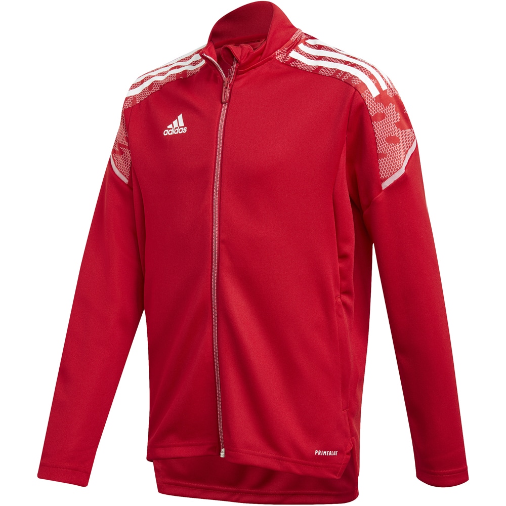 Adidas Kinder Trainingsjacke Condivo 21 rot-weiß