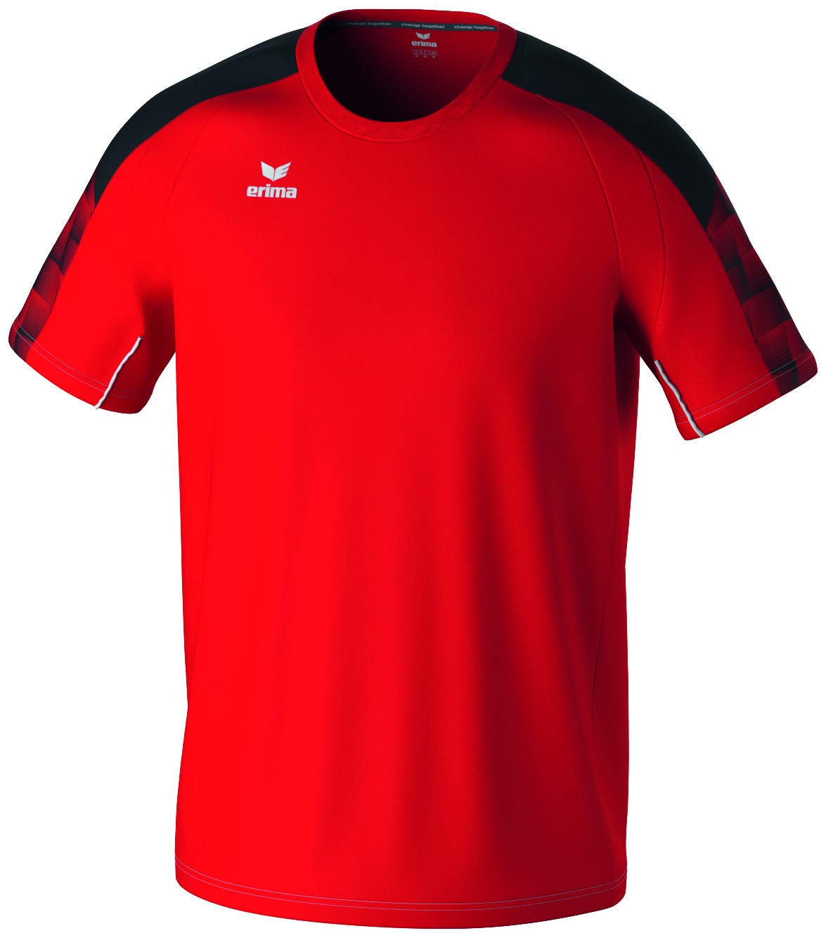 Erima EVO STAR T-Shirt rot schwarz