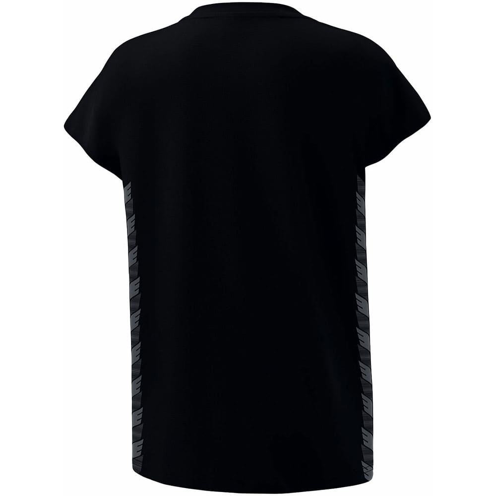 Erima Damen T-Shirt Essential Team schwarz-grau