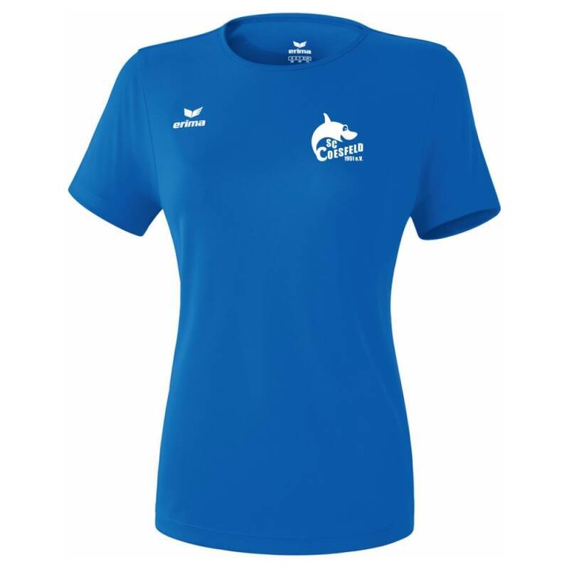 SC Coesfeld Damen Funktions Teamsport T-Shirt blau