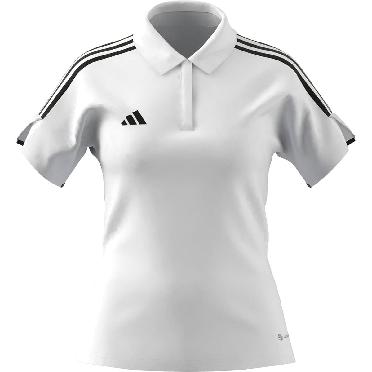 Adidas Damen Poloshirt Tiro 23 weiß