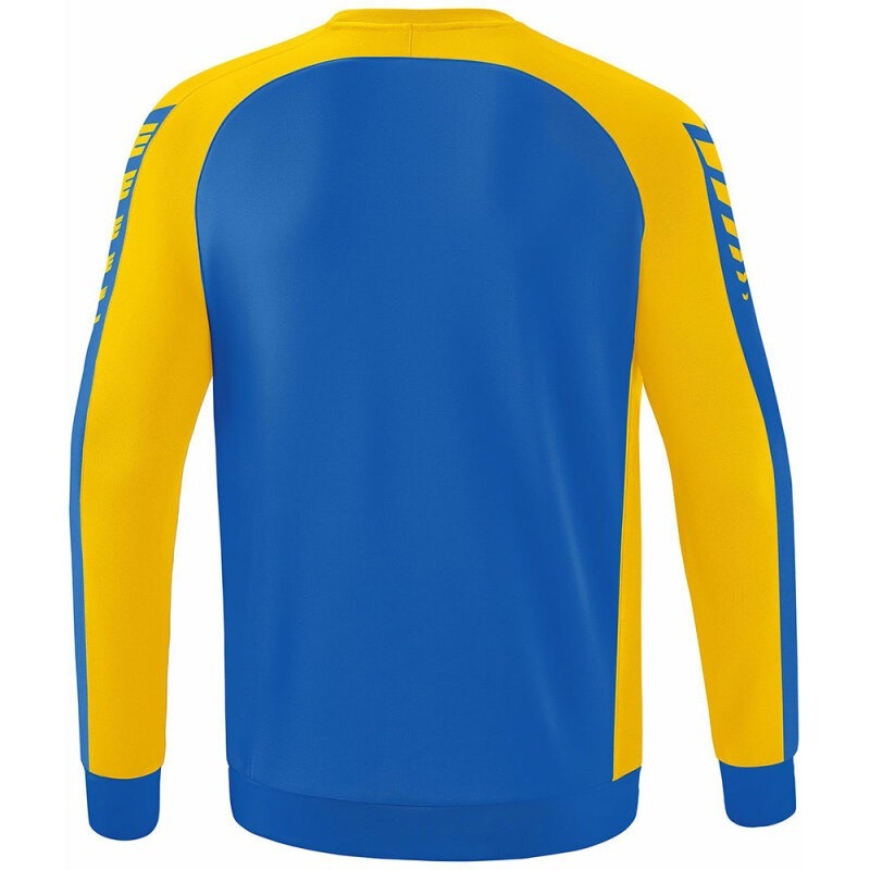 Erima Sweatshirt Six Wings blau-gelb