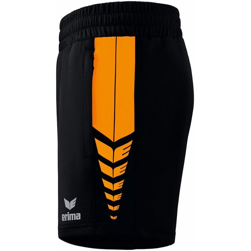 Erima Damen Training Shorts Six Wings schwarz-orange
