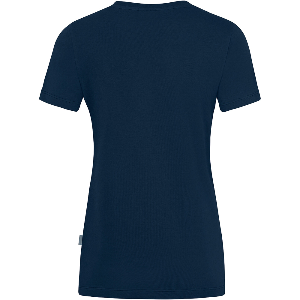 Jako Damen T-Shirt Organic Stretch blau
