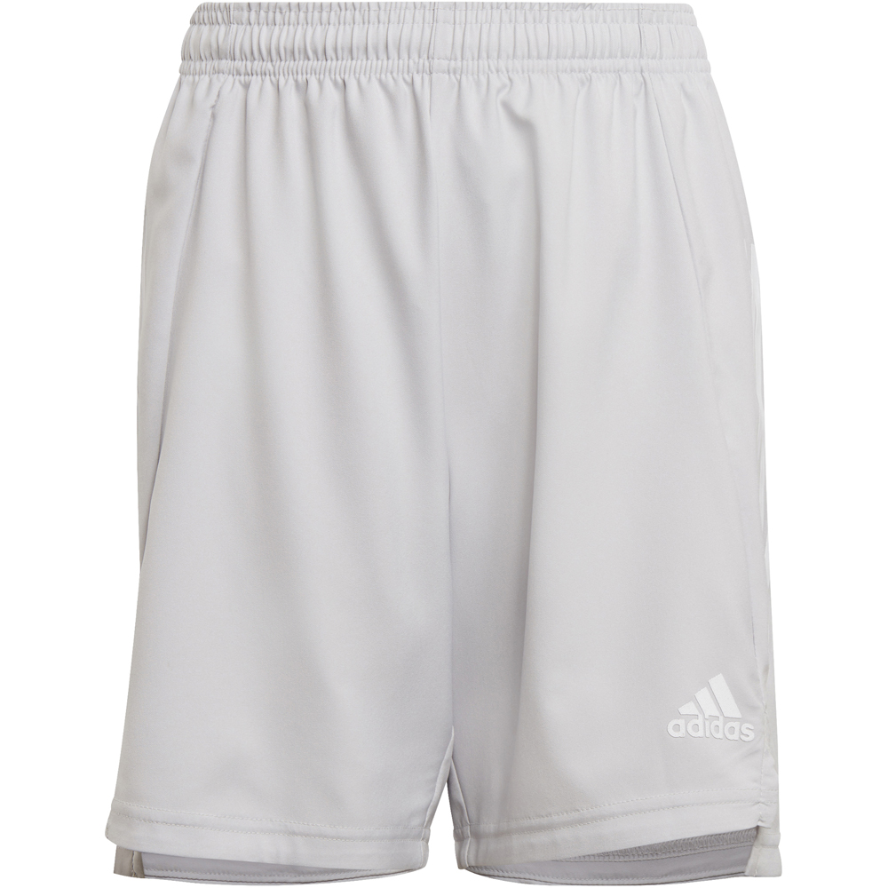 Adidas Kinder Shorts Condivo 21 grau-weiß