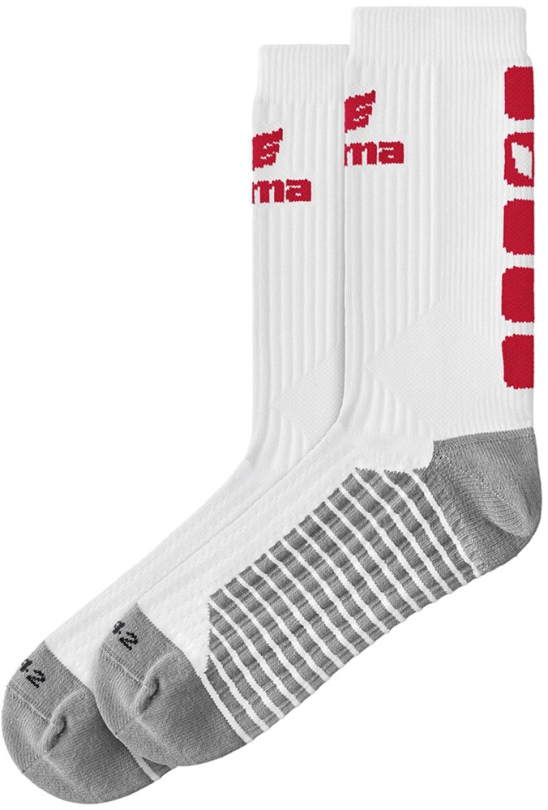Erima Classic 5-C Socken weiß-rot