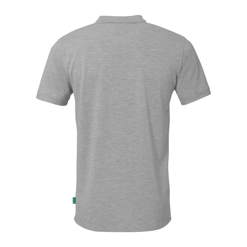 Kempa Prime Polo Shirt dark grau melange
