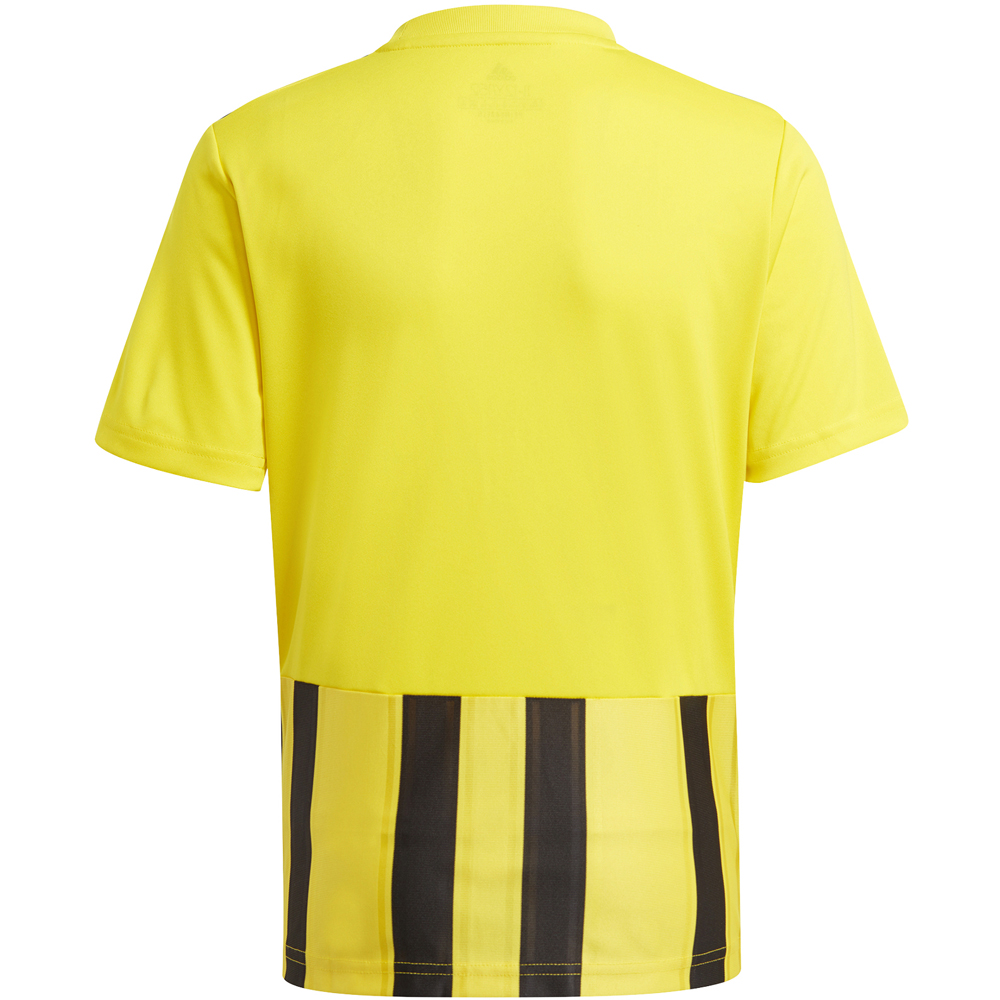 Adidas Kinder Kurzarm Trikot Striped 21 gelb-schwarz