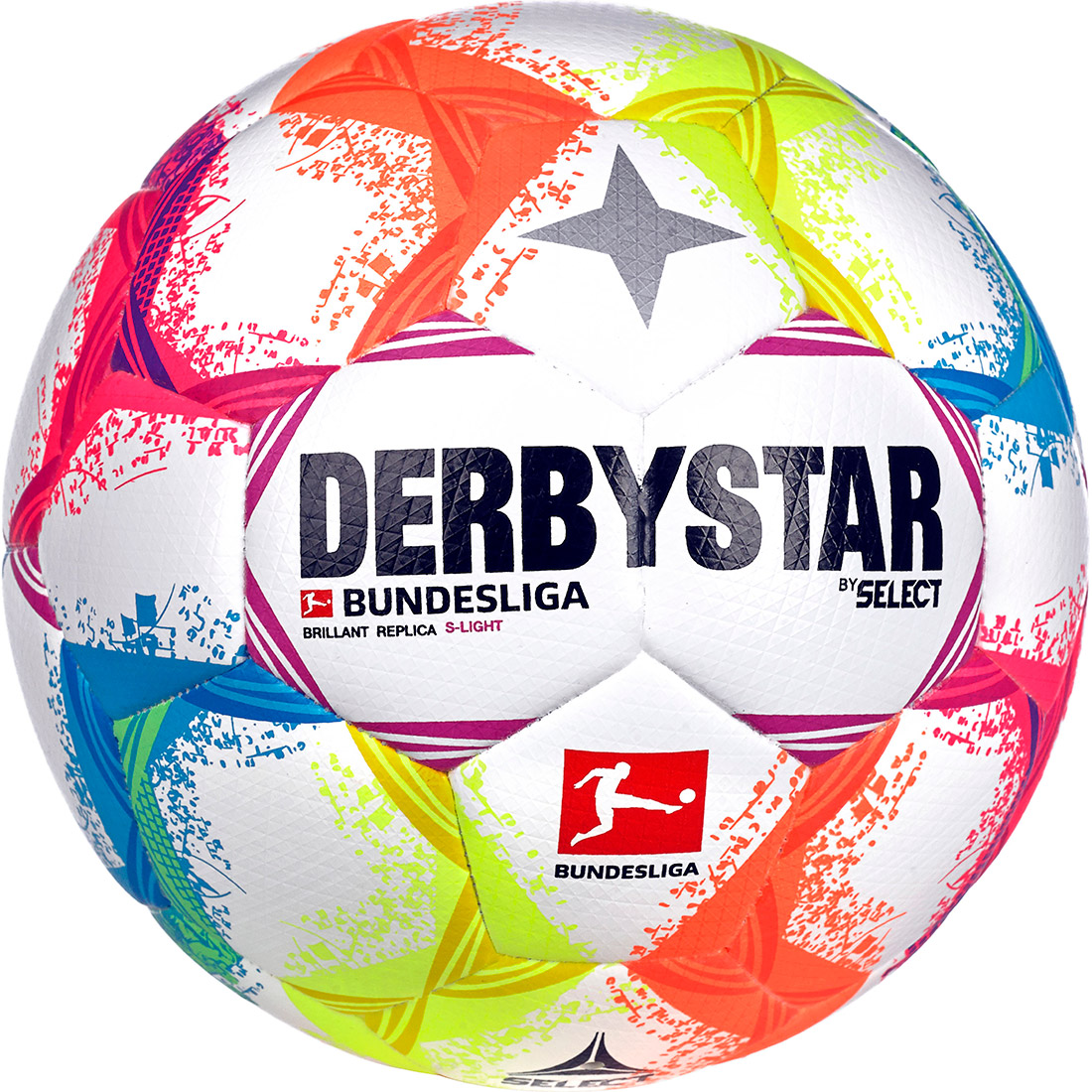 Derbystar Fußball Bundesliga Brillant Replica S-Light weiß