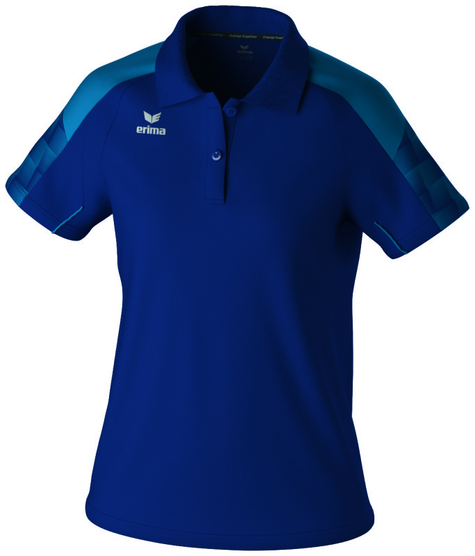 Erima Damen EVO STAR Poloshirt new navy mykonos blue