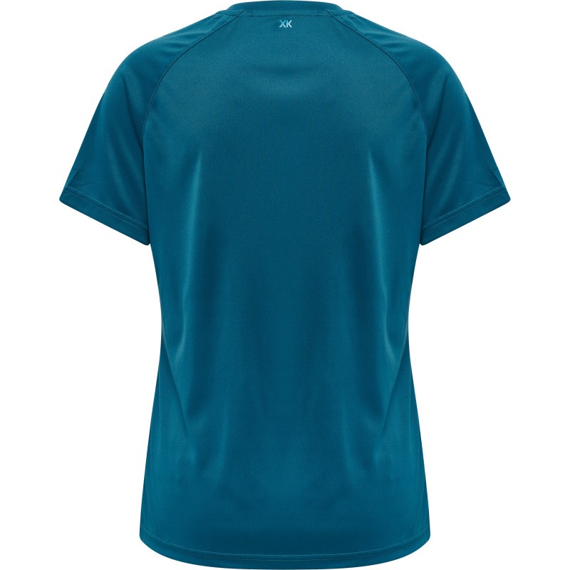 Hummel Hmlcore XK Core Poly Tee S/S Woman blue coral Hummel Hmlcore XK Core Poly Tee S/S Woman blue coral