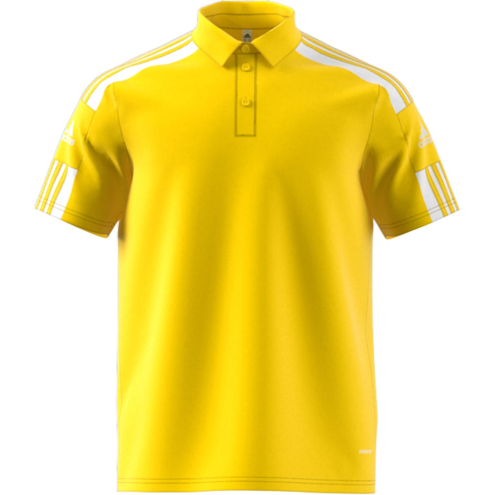 Adidas Herren Poloshirt Squadra 21 gelb-weiß