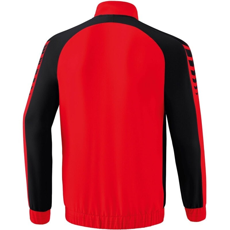 Erima Herren Präsentationsjacke Six Wings rot-schwarz