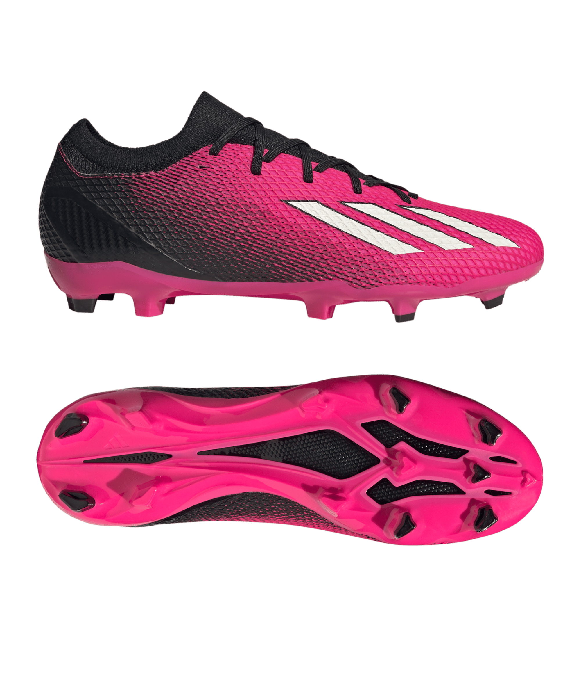 Adidas Fußballschuh X Speedportal.3 FG Own Your Football Pink Schwarz Weiss