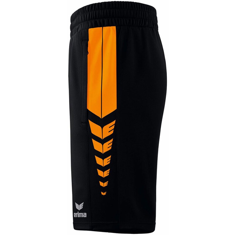 Erima Herren Training Shorts Six Wings schwarz-orange