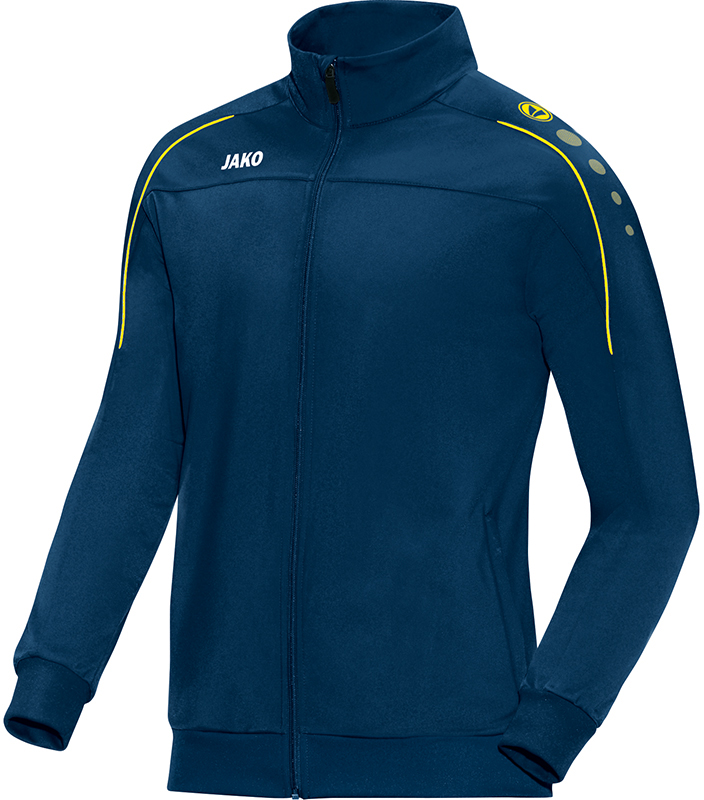 Jako Classico Polyesterjacke nightblue-citro