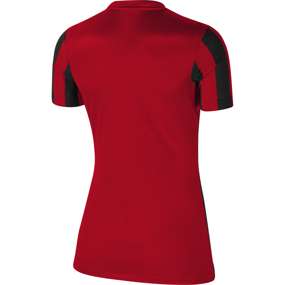 Nike Damen Kurzarm Trikot Striped Division IV rot-schwarz