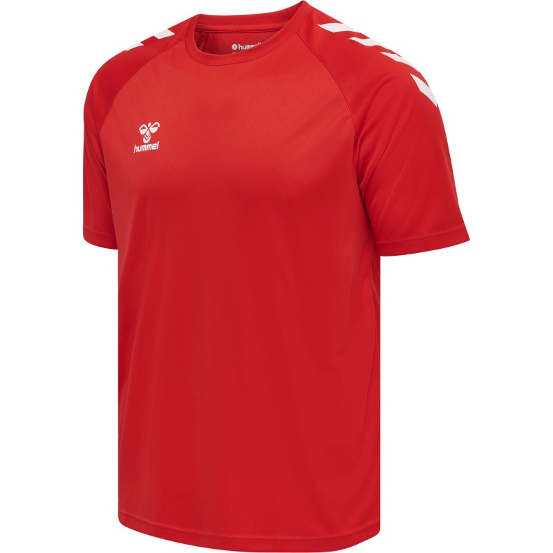 Hummel Hmlcore XK Core Poly T-Shirt S/S true red